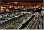 Stirling Train Station by Night