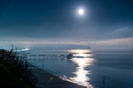 z4213 Moonlight over Sandown Bay