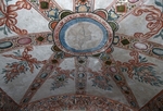 San Miguel Arcángel, baptistery ceiling