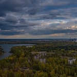 Pripyat aerial