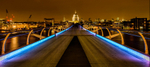 St Paul's Cathedral and the Millennium Footbridge (4)