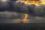 Ssunset at Slea Head, Dingle Peninsula, County Kerry, Ireland.