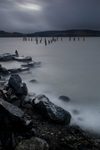 SALEN OLD PIER, ISLE OF MULL, SCOTLAND.