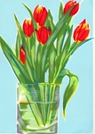 Red and Yellow Tulips II