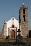 Façade, bell-tower & atrial cross