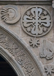 Façade portal, right spandrel