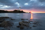 Turnberry Lighthouse and Ailsa Craig, South Ayrshire