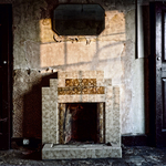Fireplace and Mirror