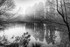 Misty Mallards Pike in Monochrome
