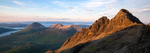 Evening light on the Red Cuillin and Sgurr nan Gillean, Isle of Skye