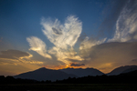 Spectacular cloud formation over Cruachan