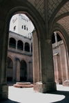 Cloister, lower walk, ogival arches