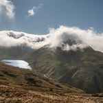 Gray Cragg from Brock Crags in the Lake District, Cumbria