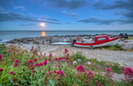 z3632 Moonrise at Castlehaven, Niton
