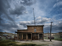 The Ghost Town of Bodie, California | Wheaton and Hollis Hotel Perch