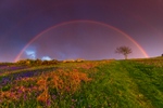 z1596 Rainbow and Storm, Ventnor Down