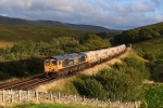 JL - 28.8.24 66763 6C00 Clitheroe - Carlisle Yard, Birkett Common