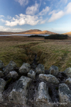Overlooking Spelga Dam in the Mourne Mountains