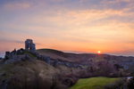 Corfe Castle Sunrise 03