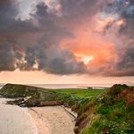 Rinvyle Point Sunset