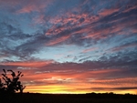 Sunset, Much Marcle, Herefordshire