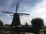 Windmills In A Line, Zevenhuizen, Netherlands