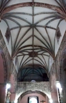 San Juan Bautista, nave & choir loft rib vaults