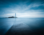 St Mary's Lighthouse from the jetty (5)