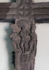 Portería niche cross closeup, The Arrest of Christ
