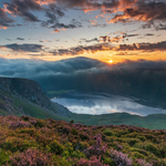 Lough Tay from Luggala, Co Wicklow