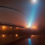 An Eerie Morning By The River