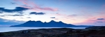 Rum sunset from Cleadale, Isle Of Eigg