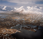 A00732AX2 The Black Mount from above Loch Ba on Rannoch Moor 2018