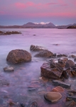Mellon Udrigle sunset and An Tealloch