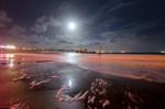 z2291 Sandown Pier by Moonlight