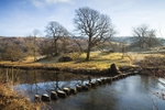 Rydal - stepping stones across the River Rothay