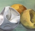 Remnant 15, Acrylic on Board, 35cm x 40cm, 2006