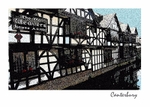 CAN1A The Old Weavers House Canterbury Postcard