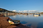 Beautiful morning on Teignmouth Back Beach