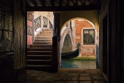 Bridge of Columns - Venice, Italy.