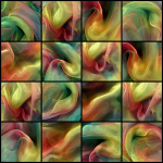 Green Collage 4x4