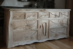 Fantasy naturalistic sculptural drawer cabinet