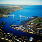 A00197A Inverness harbour and Moray Firth