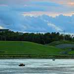 Striper Fishing the Mill - Saint John New Brunswick Canada