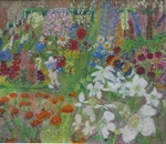 Bumbling round the garden