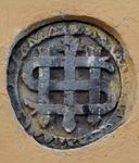 San Jerónimo, façade roundel Cristogram