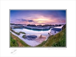 2020-170CP Sunset at Ballintoy Harbour Co Antrim