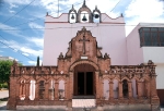 Tlaltenango, Zacatecas, Capilla de Veracruz & atrial wall