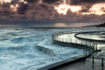 Stormy sea's