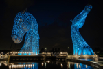 The Kelpies at Night
